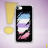 Bigender Pride Flag Ripped Reveal Clear Case for iPhone®
