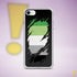 Aromantic Pride Flag Ripped Reveal Clear Case for iPhone®