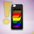 LGBTQ Philly Pride Flag Ripped Reveal Clear Case for iPhone®