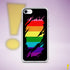 Original LGBTQ Pride Flag Ripped Reveal Clear Case for iPhone®