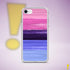 Omnisexual Pride Flag Brush Strokes Clear Case for iPhone®