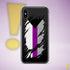 Demisexual Pride Flag Ripped Reveal Clear Case for iPhone®