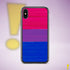 Bisexual Pride Flag Paint Strokes Clear Case for iPhone®
