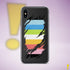 Queer Pride Flag Ripped Reveal Clear Case for iPhone®