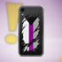 Demisexual Pride Flag Ripped Reveal Clear Case for iPhone®