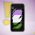 Genderqueer Pride Flag Ripped Reveal Clear Case for iPhone®