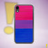 Bisexual Pride Flag Paint Strokes Clear Case for iPhone®