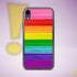 Original LGBTQ Pride Flag Brush Strokes Clear Case for iPhone®