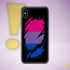 Bisexual Pride Flag Ripped Reveal Clear Case for iPhone®