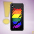 LGBTQ Rainbow Pride Flag Ripped Reveal Clear Case for iPhone®