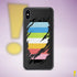 Queer Pride Flag Ripped Reveal Clear Case for iPhone®