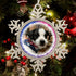 Personalized Pewter Snowflake Ornament