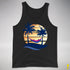 Bisexual Pride Hammock Summer Beach Sunset Premium Tank Top - Black