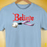 Believe Demisexual Pride Jingle Bell Premium Unisex T-Shirt - Baby Blue