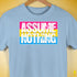 Assume Nothing Pansexual Pride Flag Premium Unisex T-Shirt - Baby Blue
