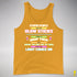 Stupid People Are Like Glow Sticks Premium Tank Top - Gold