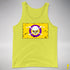 Intersex Pride Pirate Flag Premium Tank Top - Neon Yellow