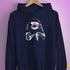 Pride Sloth Demisexual Pride Flag Sunglasses Hoodie - Navy