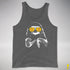 Pride Sloth Intersex Flag Sunglasses Premium Tank Top - Deep Heather