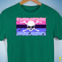 Omnisexual Pride Pirate Flag Premium Unisex T-Shirt - Kelly Green