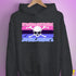 Omnisexual Pride Pirate Flag Hoodie - Dark Grey Heather