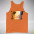 Bear Pride Grunge Exclamation Points Premium Tank Top - Orange