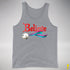 Believe Polysexual Pride Jingle Bell Premium Tank Top - Grey Heather