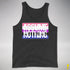 Assume Nothing Genderfluid Pride Flag Premium Tank Top - Charcoal Triblend