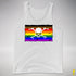 Philly LGBTQ Pride Pirate Flag Premium Tank Top - White