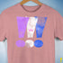 Drag Pride Grunge Exclamation Points Premium Unisex T-Shirt - Mauve Heather