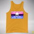Omnisexual Pride Pirate Flag Premium Tank Top - Gold
