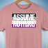 Assume Nothing Asexual Pride Flag Premium Unisex T-Shirt - Mauve Heather