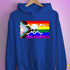 LGBTQ Progress Pride Pirate Flag Hoodie - Royal Blue