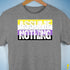 Assume Nothing Nonbinary Pride Flag Premium Unisex T-Shirt - Grey Heather