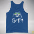 Pride Sloth Aromantic Flag Sunglasses Premium Tank Top - Royal Blue