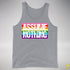 Assume Nothing Gilbert Baker Original LGBTQ Gay Pride Flag Premium - Grey Heather