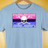 Omnisexual Pride Pirate Flag Premium Unisex T-Shirt - Baby Blue