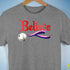 Believe Genderfluid Pride Jingle Bell Premium Unisex T-Shirt - Grey Heather