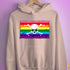 Gilbert Baker LGBTQ Pride Pirate Flag Hoodie - Light Pink