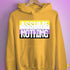 Assume Nothing Nonbinary Pride Flag Hoodie - Mustard