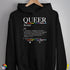 Queer Definition Hoodie - Black