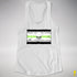 Agender Pride Pirate Flag Racerback Tank - White