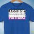 Assume Nothing Asexual Pride Flag Premium Unisex T-Shirt - Royal Blue