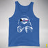 Pride Sloth Demisexual Pride Flag Sunglasses Premium Tank Top - Royal Blue Triblend