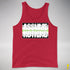 Assume Nothing Agender Pride Flag Premium Tank Top - Red
