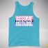 Assume Nothing Omnisexual Pride Flag Premium Tank Top - Aqua Triblend