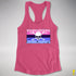 Omnisexual Pride Pirate Flag Racerback Tank - Hot Pink