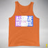 Assume Nothing Drag Pride Flag Premium Tank Top - Orange