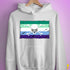 Gay Male Pride Pirate Flag Hoodie - White