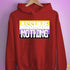 Assume Nothing Nonbinary Pride Flag Hoodie - Red